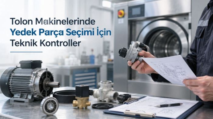 Tolon Makinelerinde Yedek Parça Seçimi İçin Teknik Kontroller